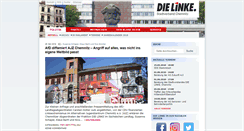 Desktop Screenshot of dielinke-chemnitz.de